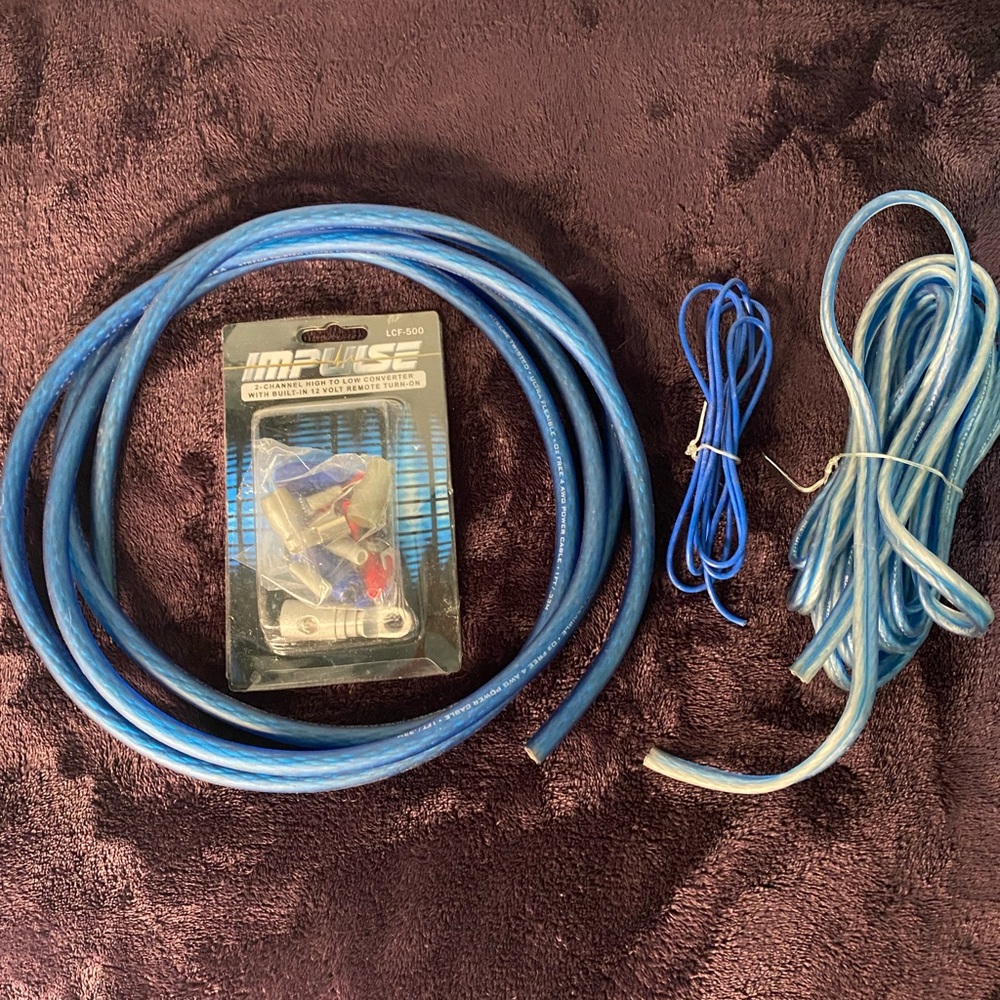 Car audio cables